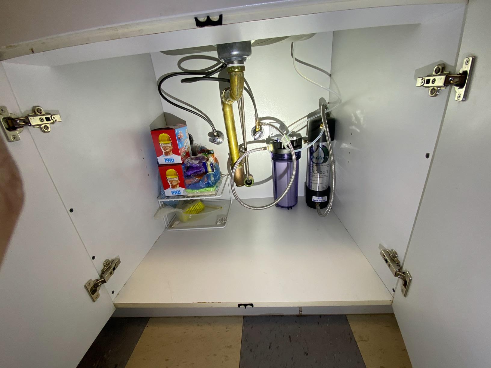 CuZn UC-200 Under Sink Water Filter, NSF/ANSI 42 & 372, 5-Year Filter Life | Reduces PFAs, PFOS, Lead, Chlorine, Improves Tap Water Taste, Inline Faucet Connection for Simple Installation customer photo 2