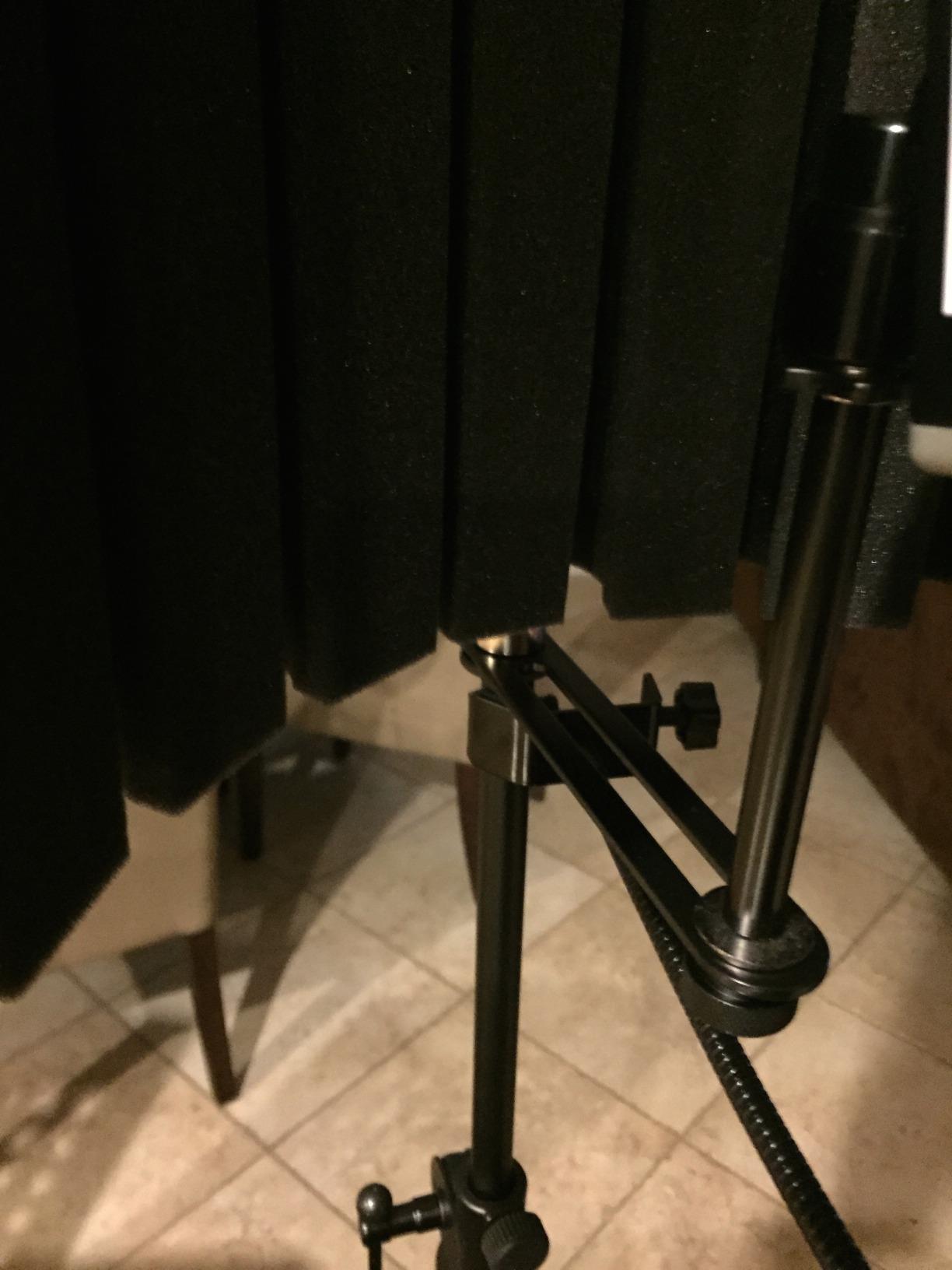 On-Stage MS7701B Euro Boom Mic Stand (For Vocal and Instrument Microphones) customer photo 1
