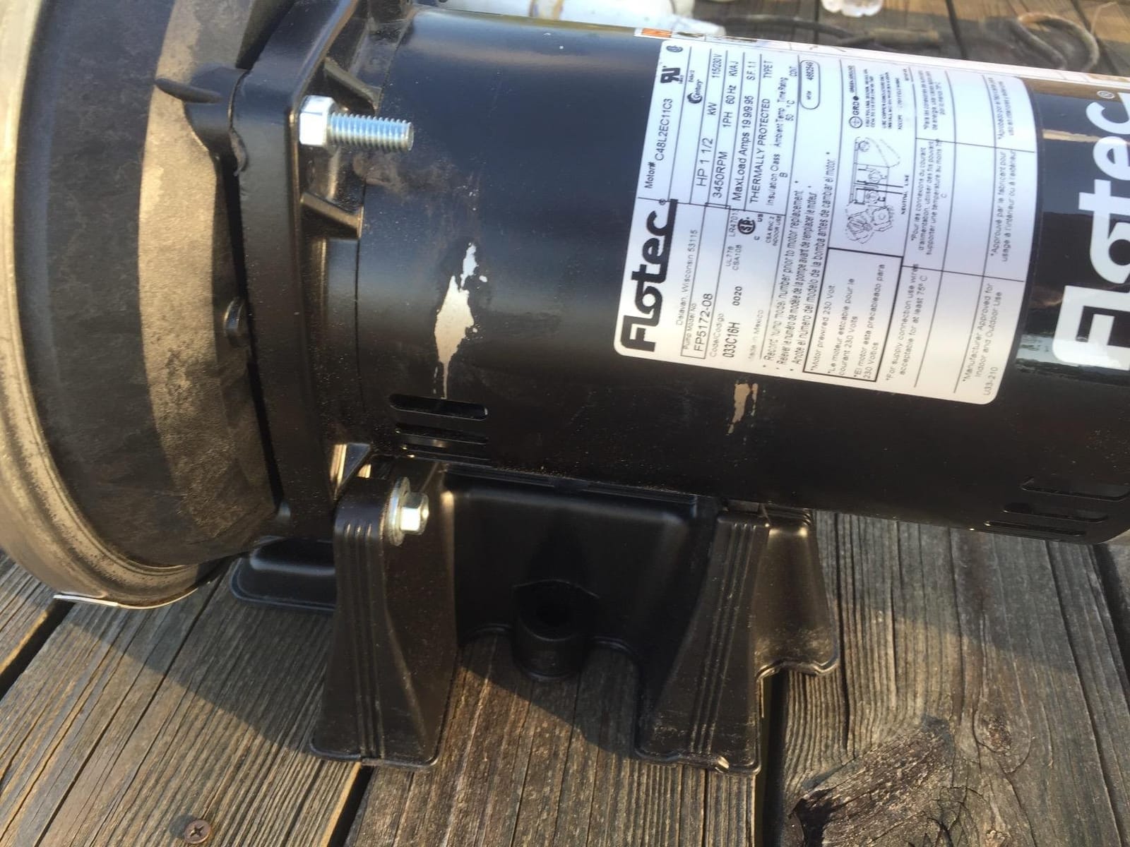 Flotec 1-1/2 HP 4020 gph Thermoplastic Sprinkler Pump customer photo 2