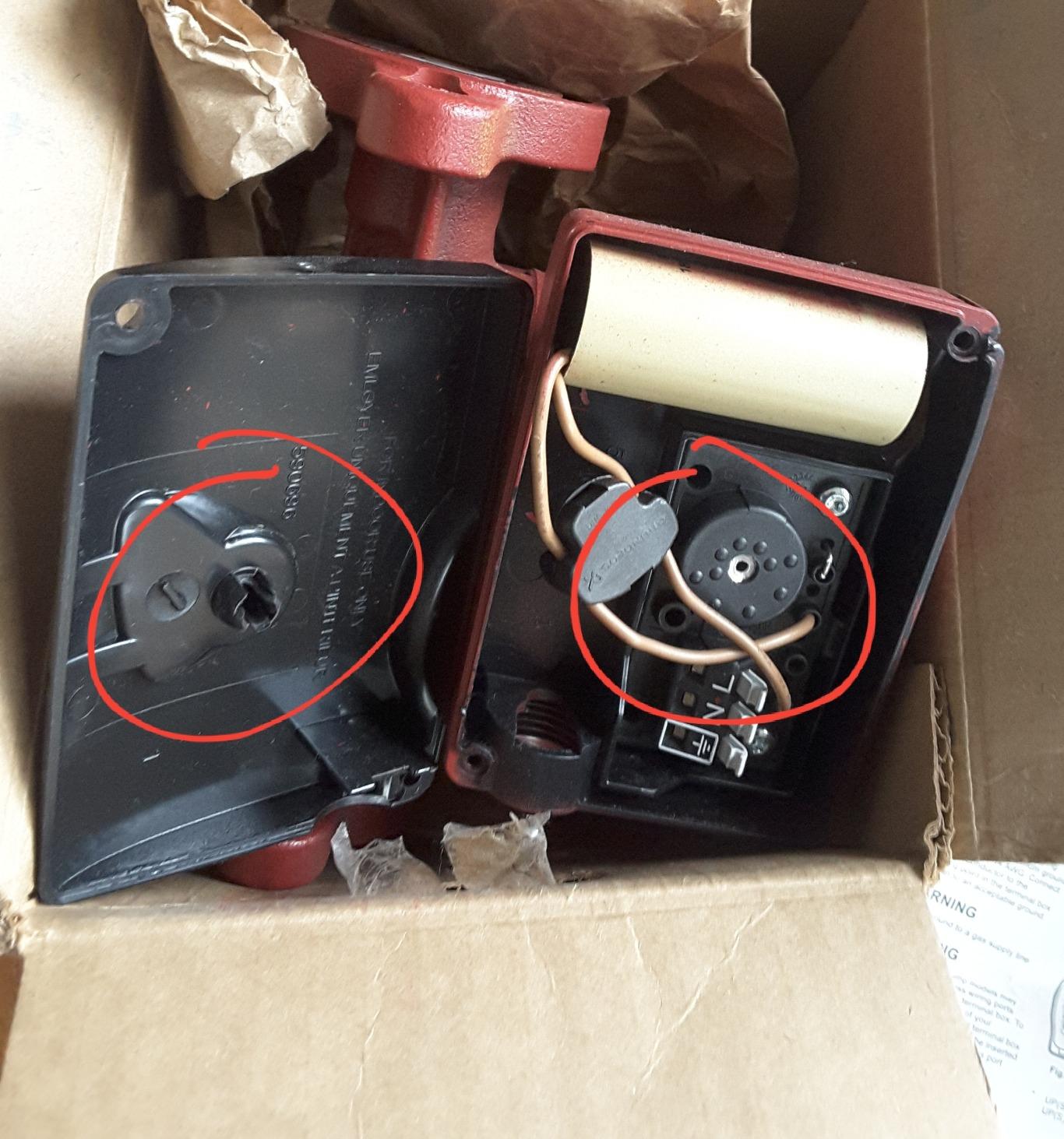 Grundfos 59896341 UPS15-58FC Super Brute Circulator, Red, Small customer photo 1