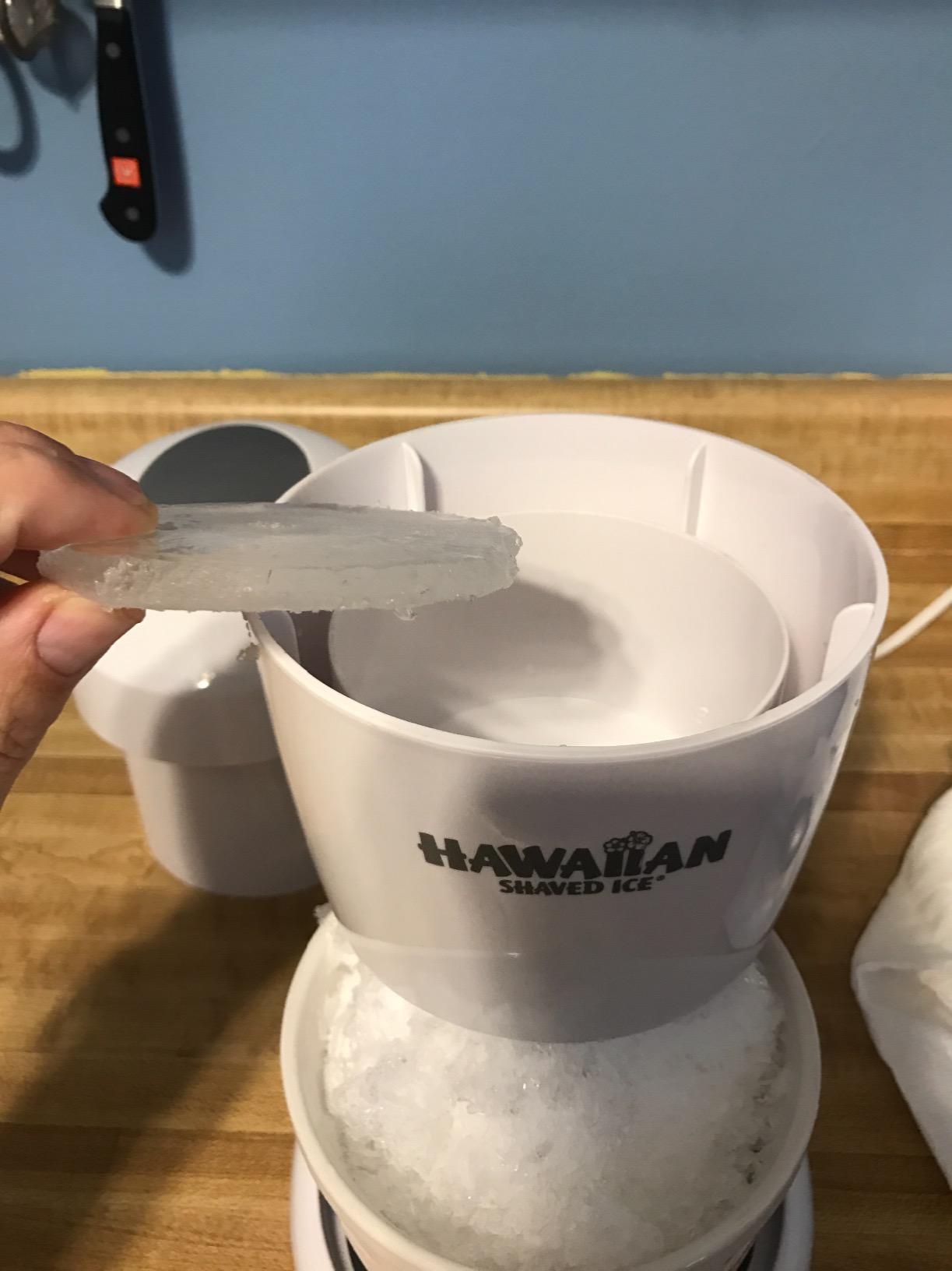Hawaiian Shaved Ice Machine Kit - 3 Flavors, 25 Cups, Straws, Pourers, Ice Molds customer photo 1