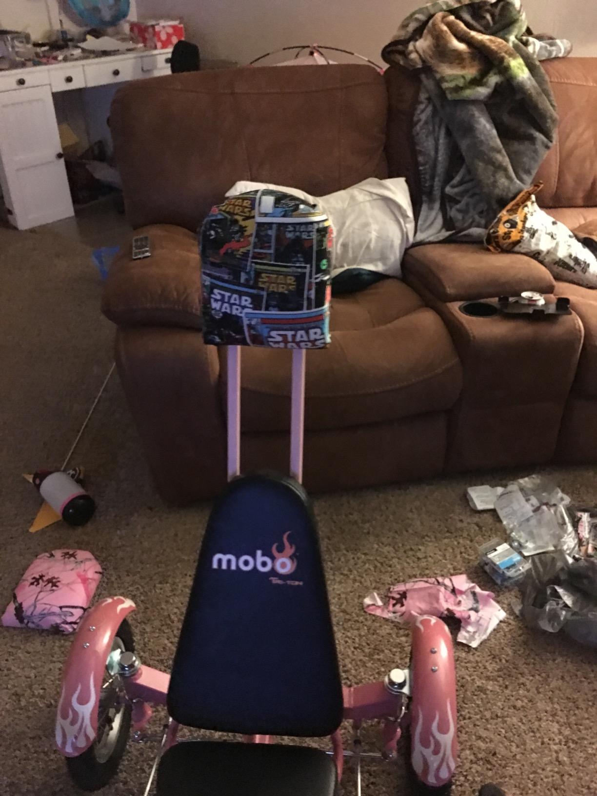 Mobo Triton Pedal Recumbent Go Kart Trike, 3-Wheel Cruiser Tricycle with Reclined Seat and Hand-Pedal Steering customer photo 1