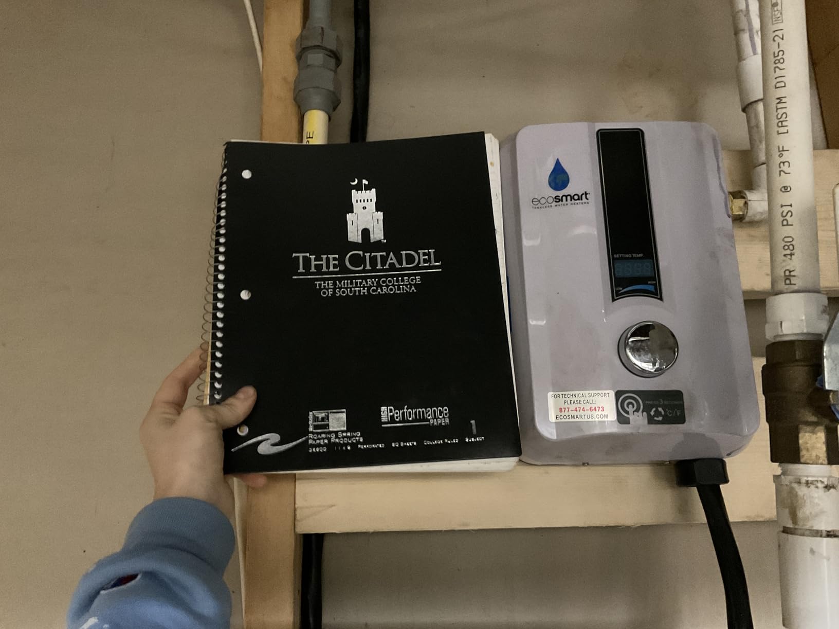 EcoSmart ECO 11 Electric Tankless Water Heater, 13KW at 240 Volts with Patented Self Modulating Technology customer photo 2