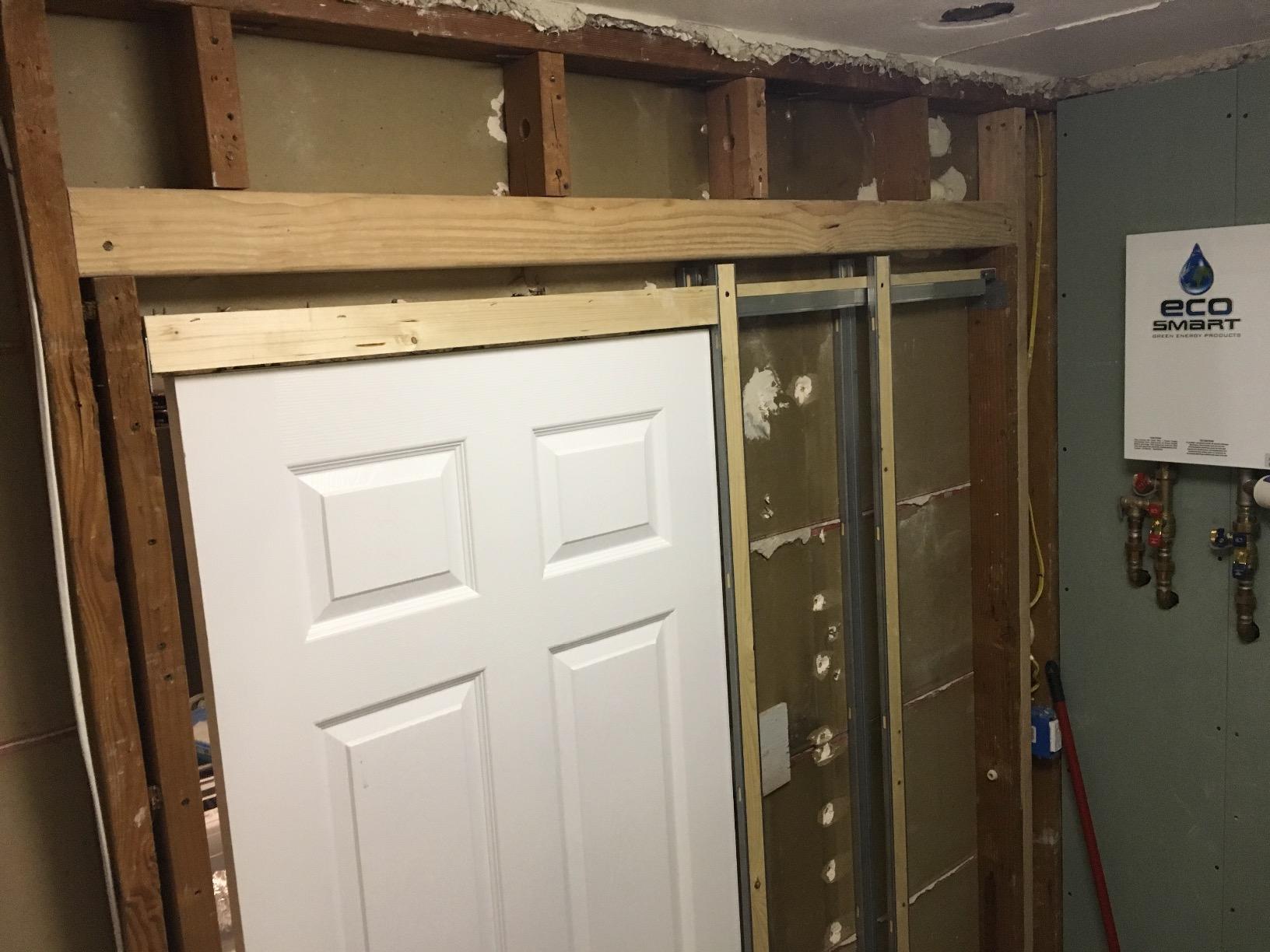 Johnson Hardware 1500 Series Commercial Grade Pocket Door Frame for 2x4 Stud Wall (36 Inch x 84 Inch) customer photo 2