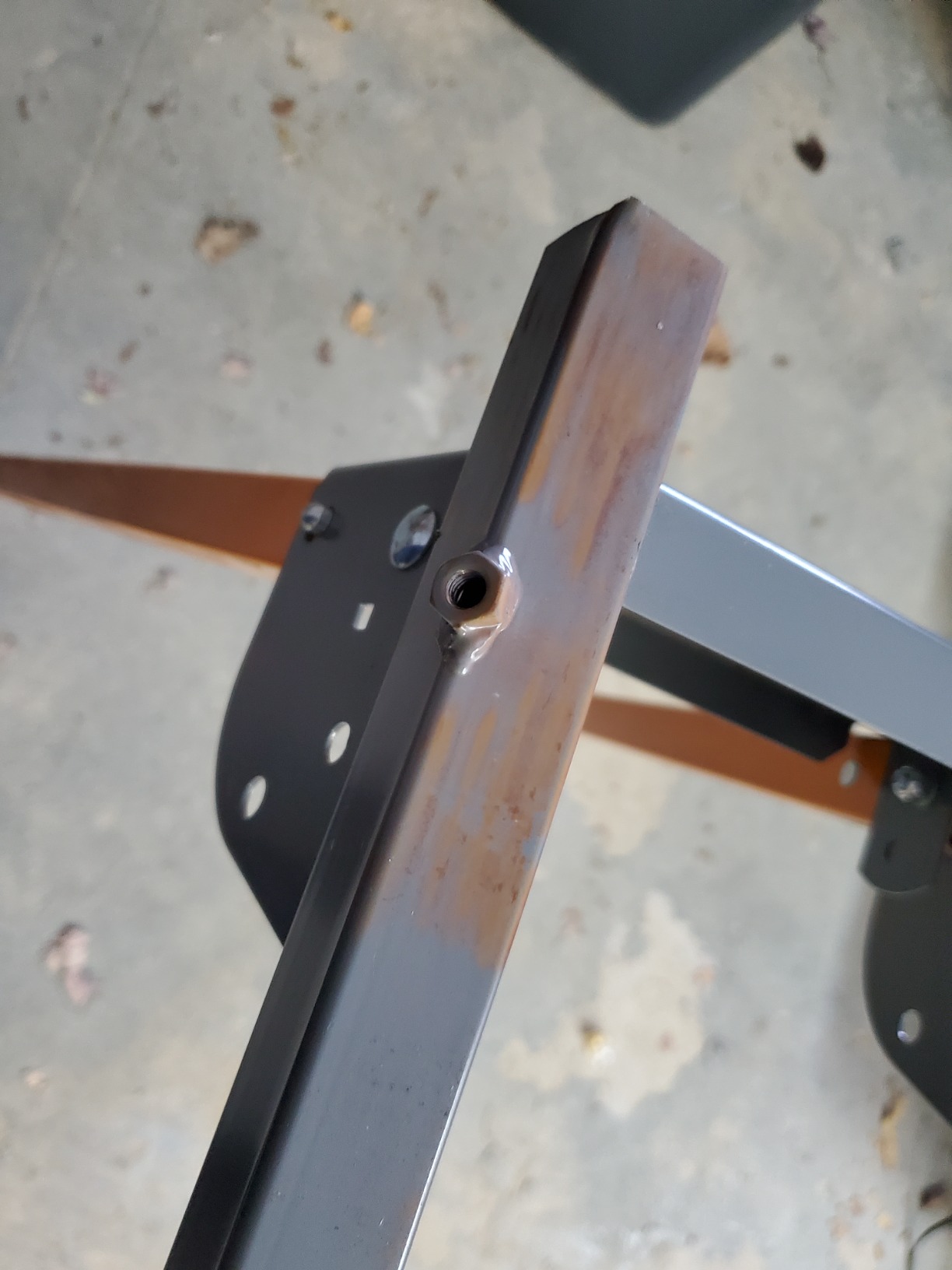 BORA Universal Miter Saw Stand with Quick Release Tool Mounting System- Portable Miter Saw Stand 500 Lbs Max Weight Load - 34-inch Height with Outrigger Arms Up to 114 Inches - PM-4000, Orange customer photo 2