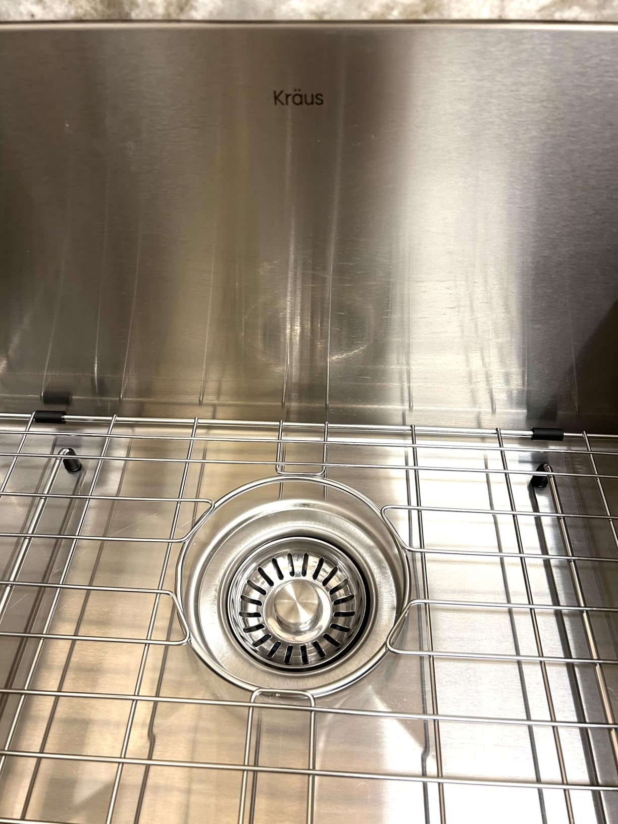 KRAUS Stainless Steel 32 in 16 Gauge Undermount Sink KHU100-32 customer photo 1