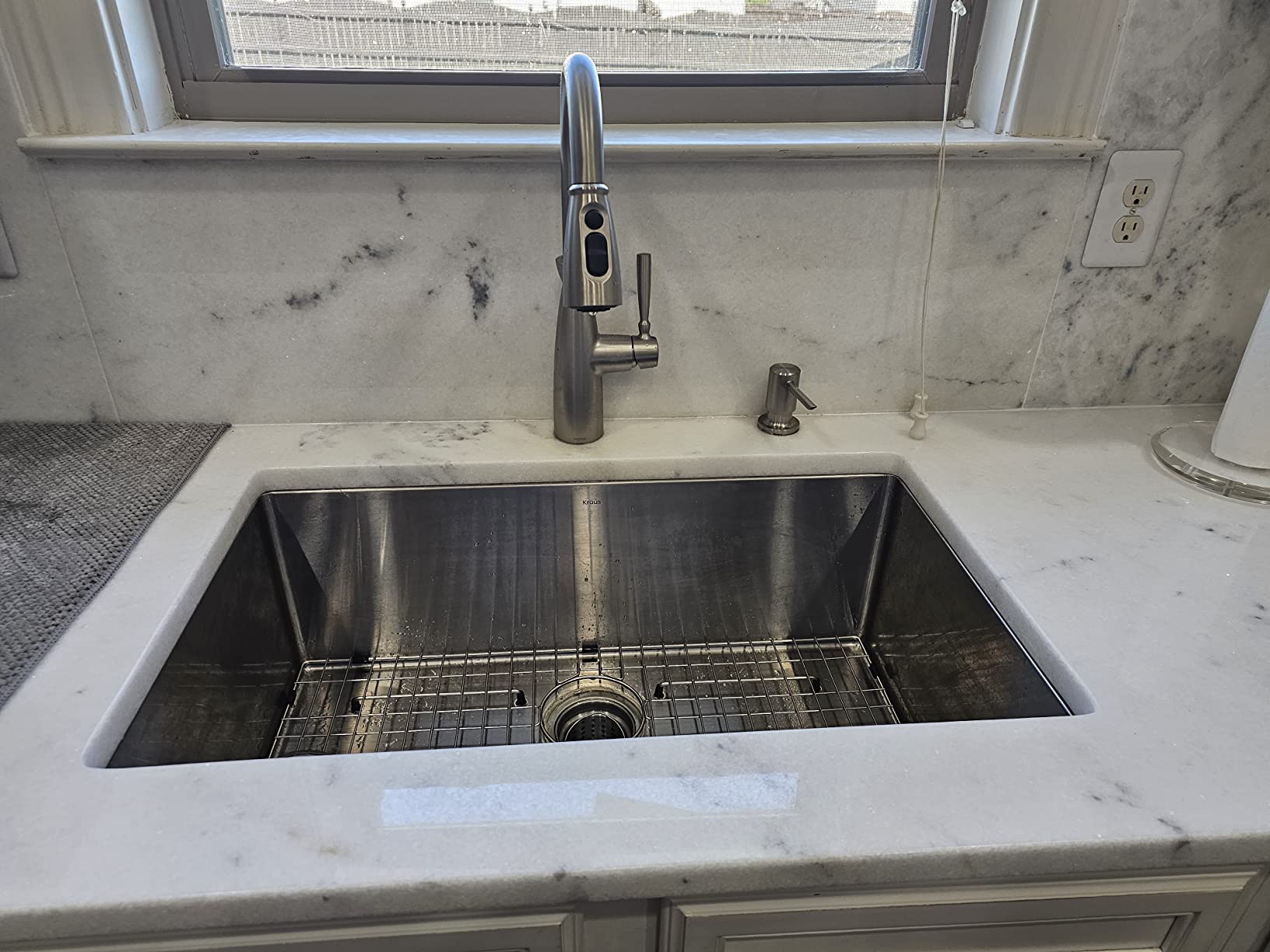 KRAUS Stainless Steel 32 in 16 Gauge Undermount Sink KHU100-32 customer photo 2