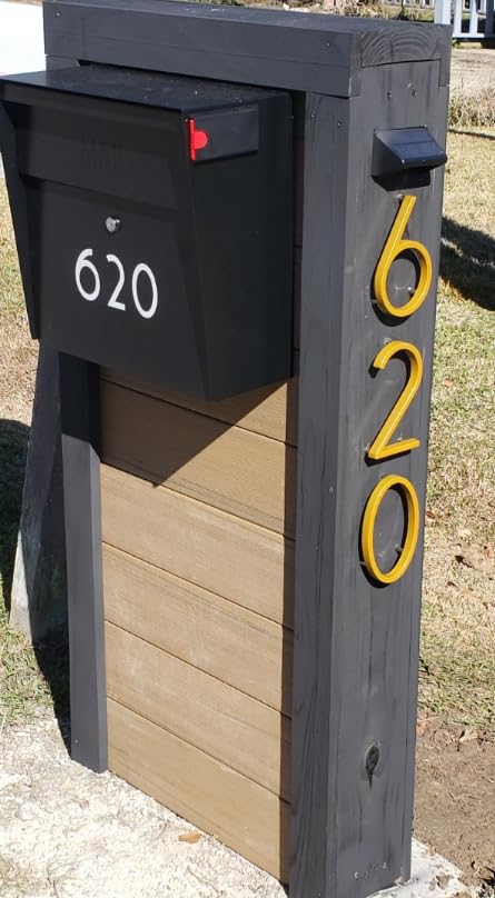 Mail Boss 7162 Metro, Black High Capacity Wall Mounted Locking Security Mailbox, Medium | Anti-pry locking door, fixed anti-fishing slot fits magazines, envelopes, and flat mail, weather-resistant powder coat. customer photo 2