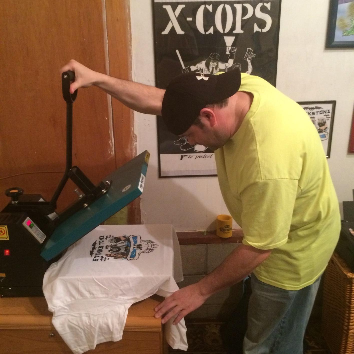 Fancierstudio Digital Heat Press 15 x 15 Sublimation Rhinestone Heat T-Shirt Machine 15x15 B/BLK customer photo 2