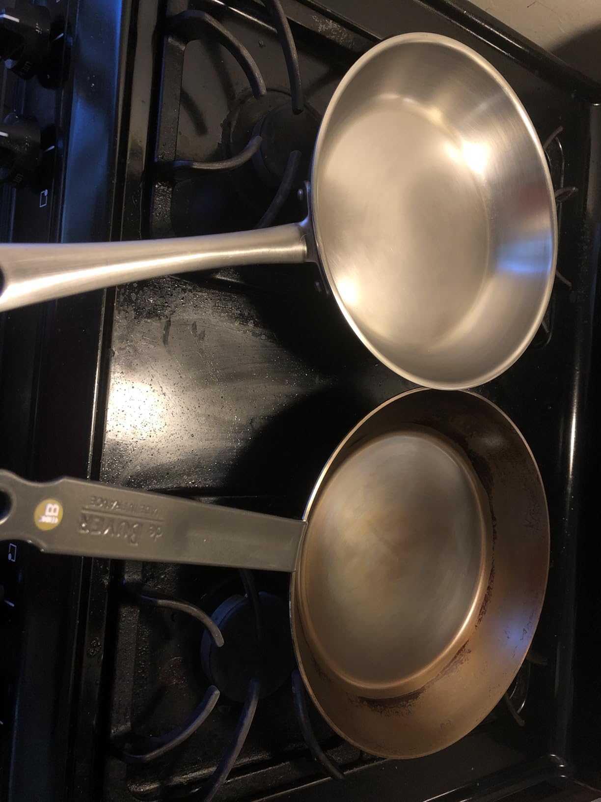 de Buyer MINERAL B Carbon Steel Fry Pan, 10.25