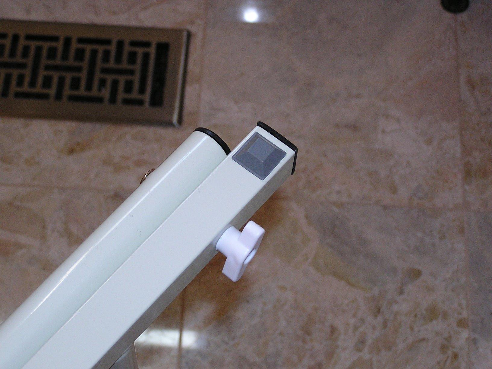Drive Medical Freestanding Toilet Safety Frame Grab Bar Rail, White | Freestanding Design Supports Users Up to 300 Pounds with Sturdy Grab Bar for Added Toilet Stability customer photo 1