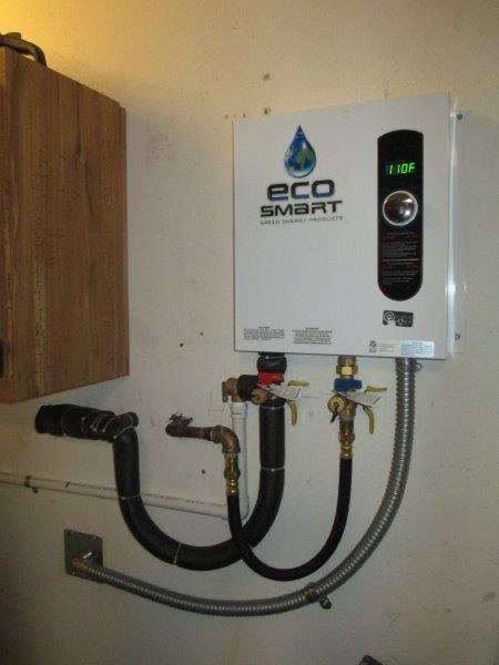 Ecosmart ECO 24 24 KW at 240-Volt Electric Tankless Water Heater with Patented Self Modulating Technology, 17 x 17 x 3.5 customer photo 1