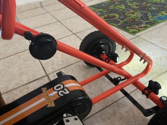 hauck Kids Pedal Go Kart, 4 Wheel Bike Cart, Ages 4-8, Lightning Ride, Race Green | Outdoor Ride-On Bicycle Cart with Rubber Tires for Boys and Girls with Adjustable Bucket Seat and Advanced Handbrakes customer photo 1