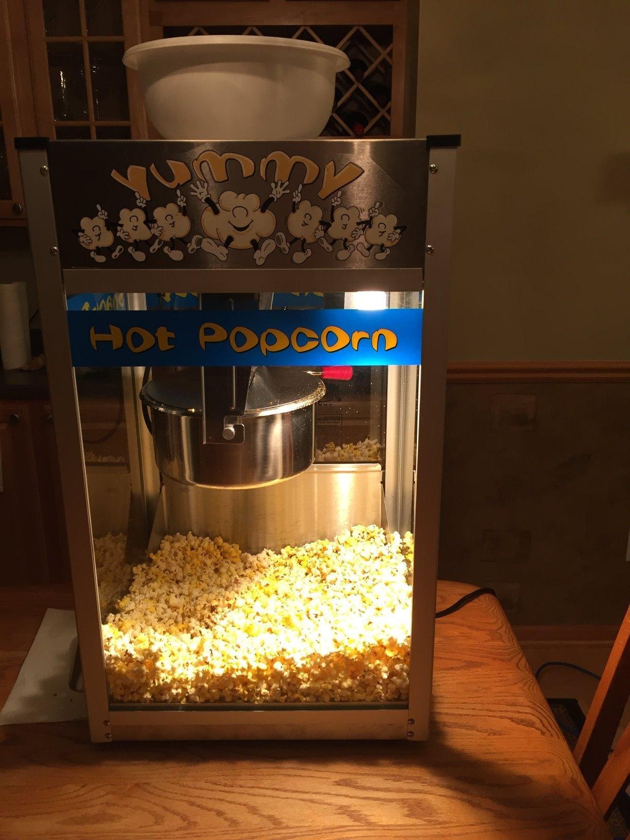 Great Northern Popcorn Company 6210 Pop Heaven Commercial Quality Popcorn Popper Machine, 12 Ounce, Blue, Makes 80 Cups customer photo 2