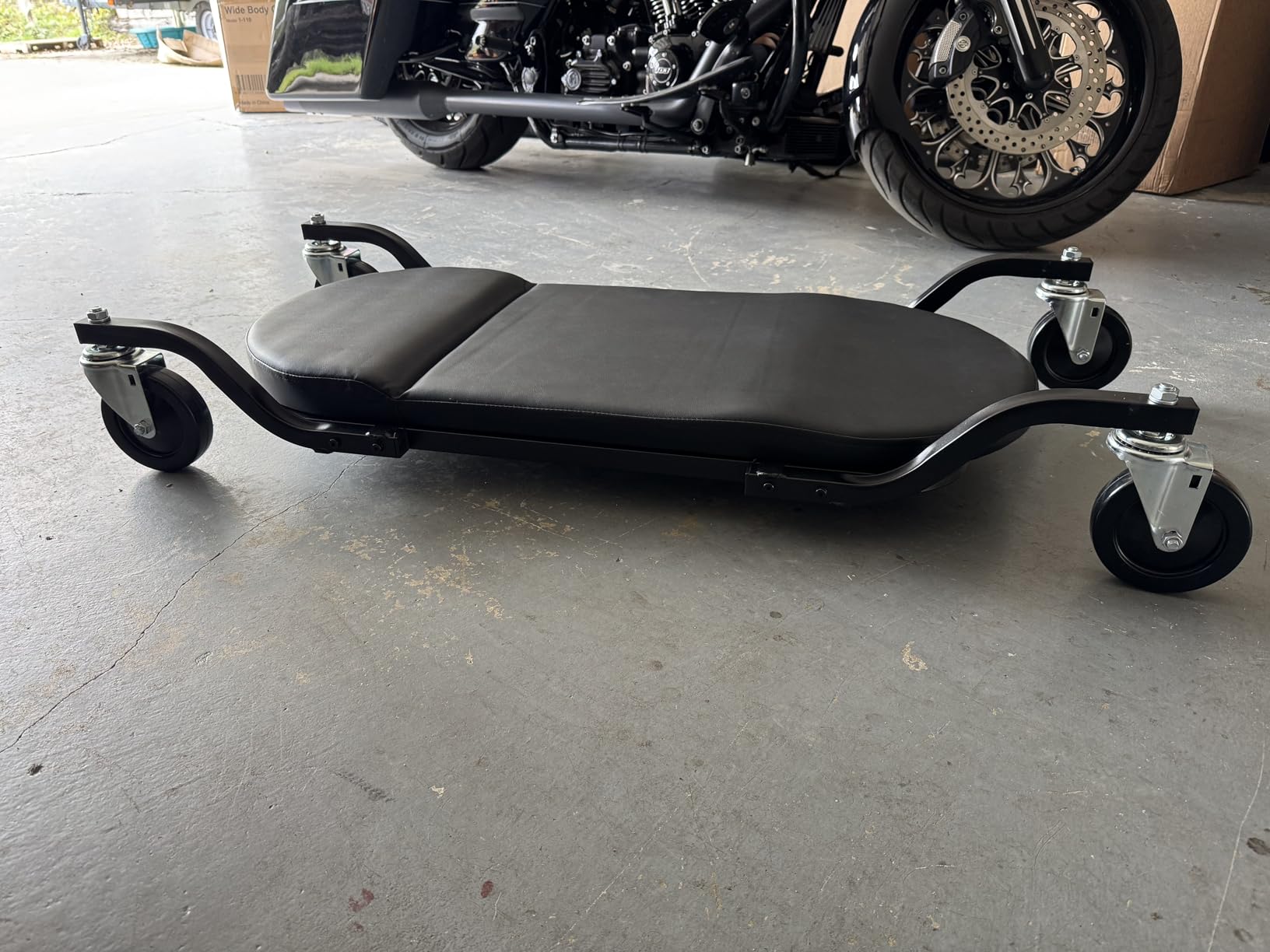 Traxion 1-100 ProGear Wide Body Low Profile Automotive Creeper W/All-Terrain 5