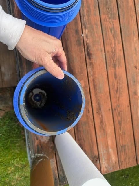 iSpring WGB32B Commercial-Grade Whole House Water Filter System | Eliminates 99% Chlorine, Sediment, Taste, Odor, 3-Stage 20x4.5-inch Industrial Standard Filters, 1-inch Inlet/Outlet customer photo 1