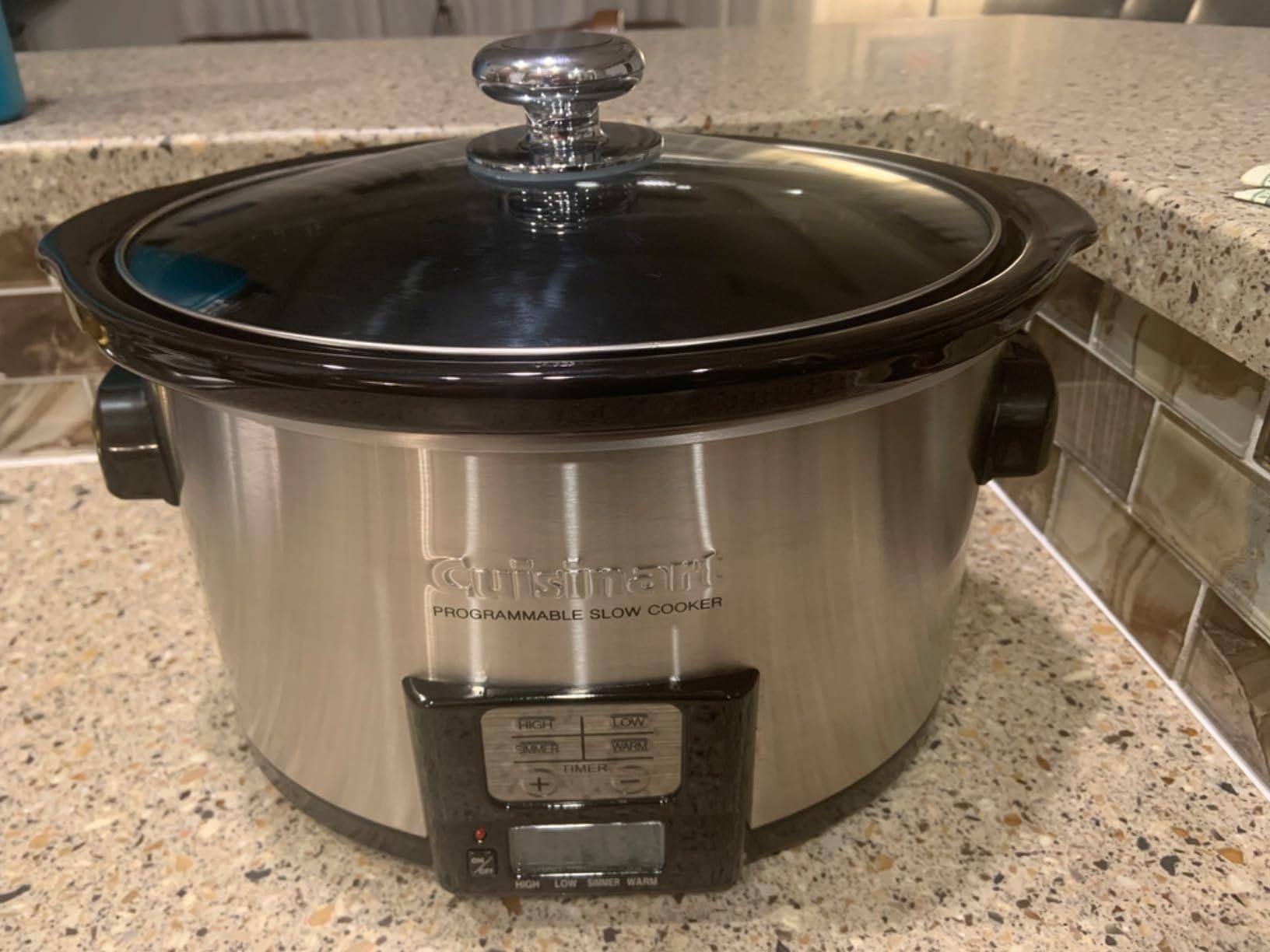 Cuisinart 3-In-1 Cook Central 6-Quart Multi-Cooker: Slow Cooker, Brown/Saute, Steamer, MSC-600 NAS, Silver customer photo 1