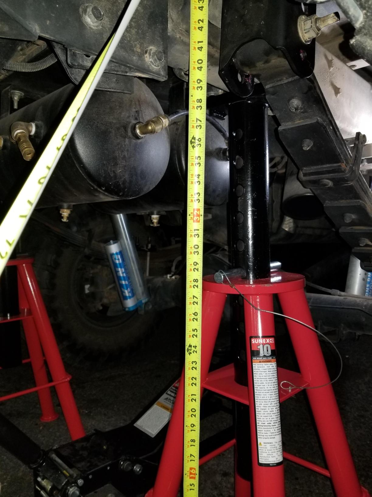 Sunex 1410 10-Ton, High Height, Pin Type, Jack Stands, Pair customer photo 1