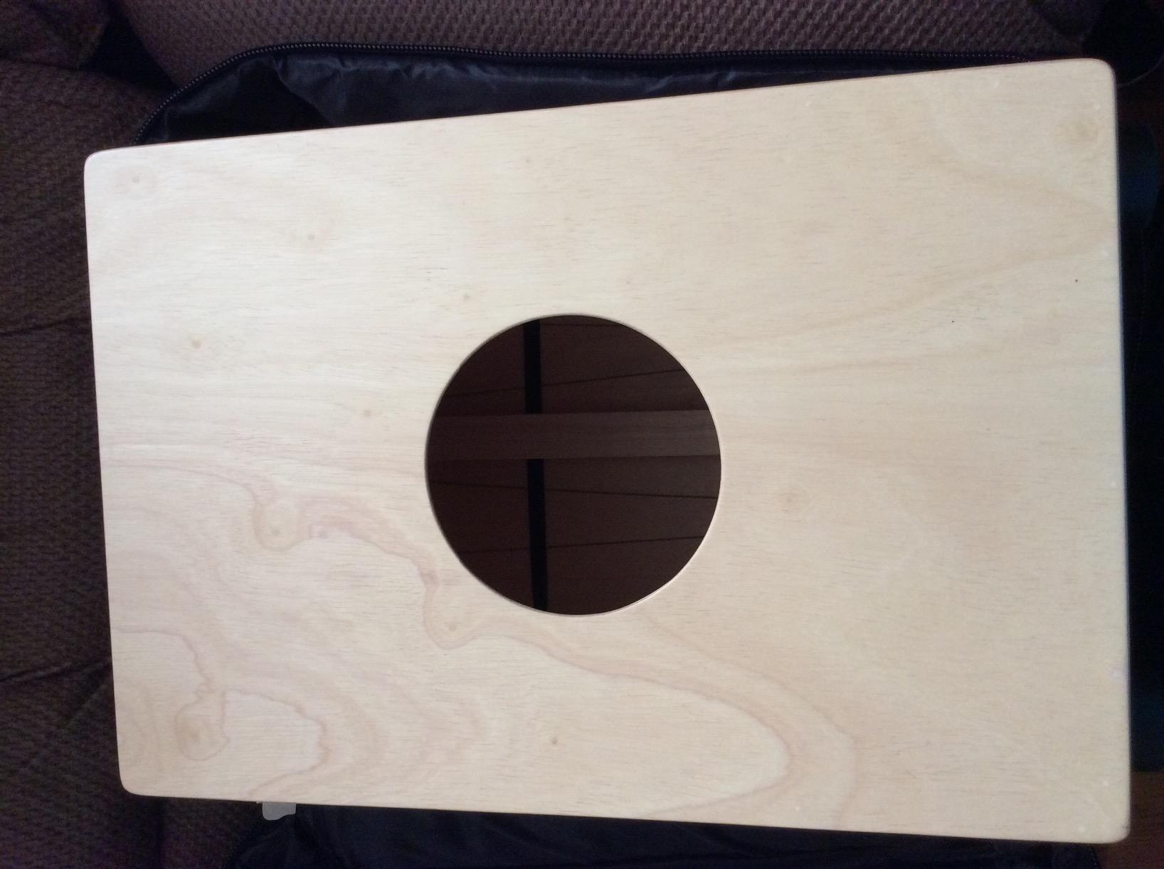 String Cajon Box Drum Instrument with Internal Snare Strings, Adjustable - NOT MADE IN CHINA - Play with Your Hands, 2-YEAR WARRANTY customer photo 2