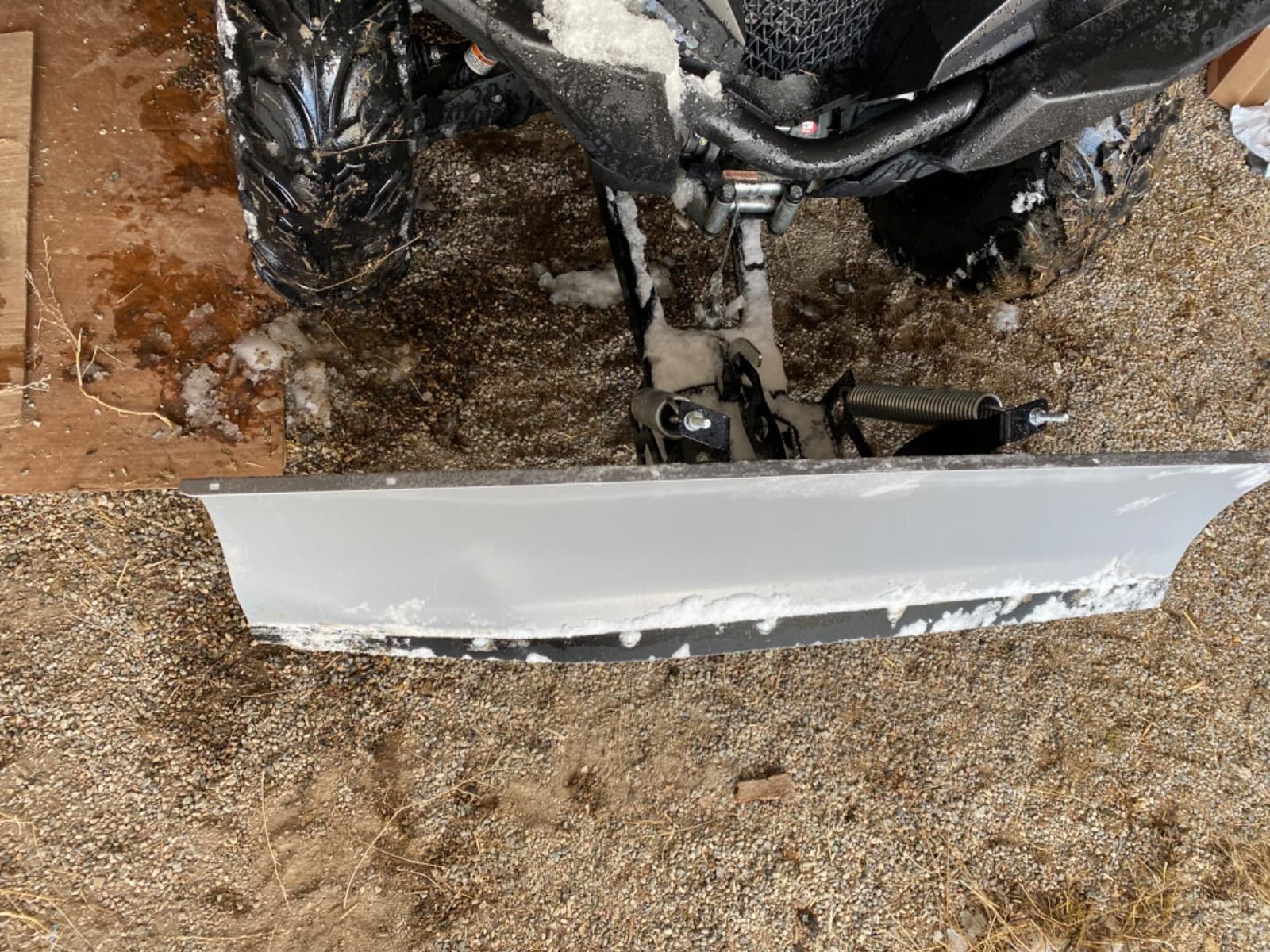 KFI Products 105500 SNO-Devil ATV Plow customer photo 2