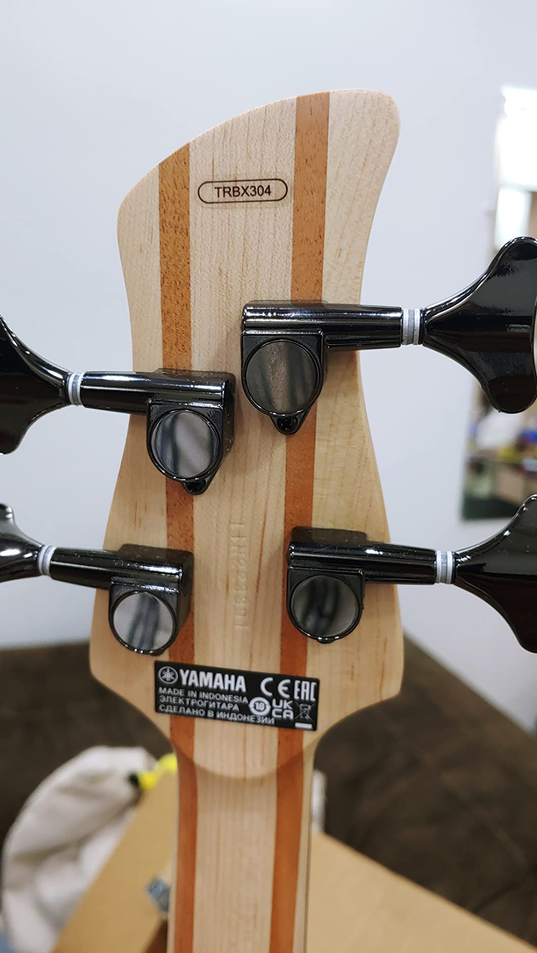 Yamaha TRBX304 BL 4-String Electric Bass Guitar customer photo 1