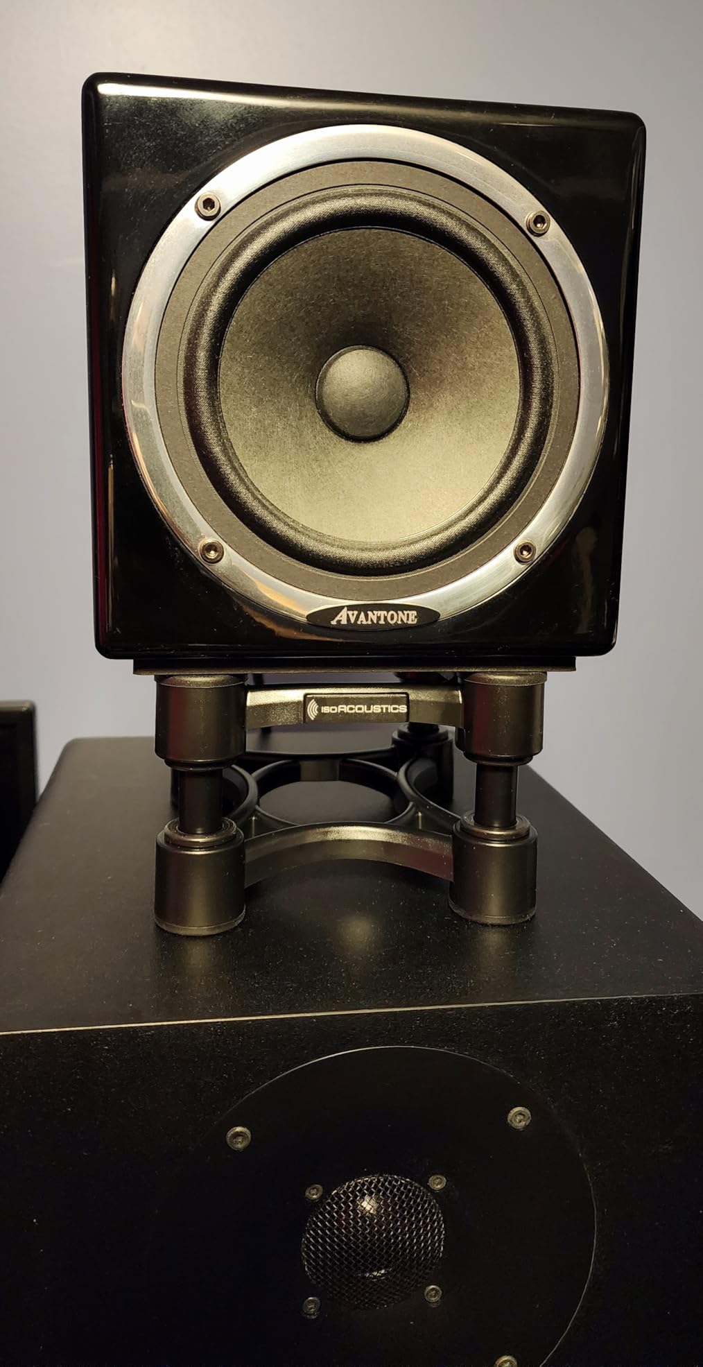 IsoAcoustics Iso-Stand Series Speaker Isolation Stands with Height & Tilt Adjustment: Iso-130 (5.1