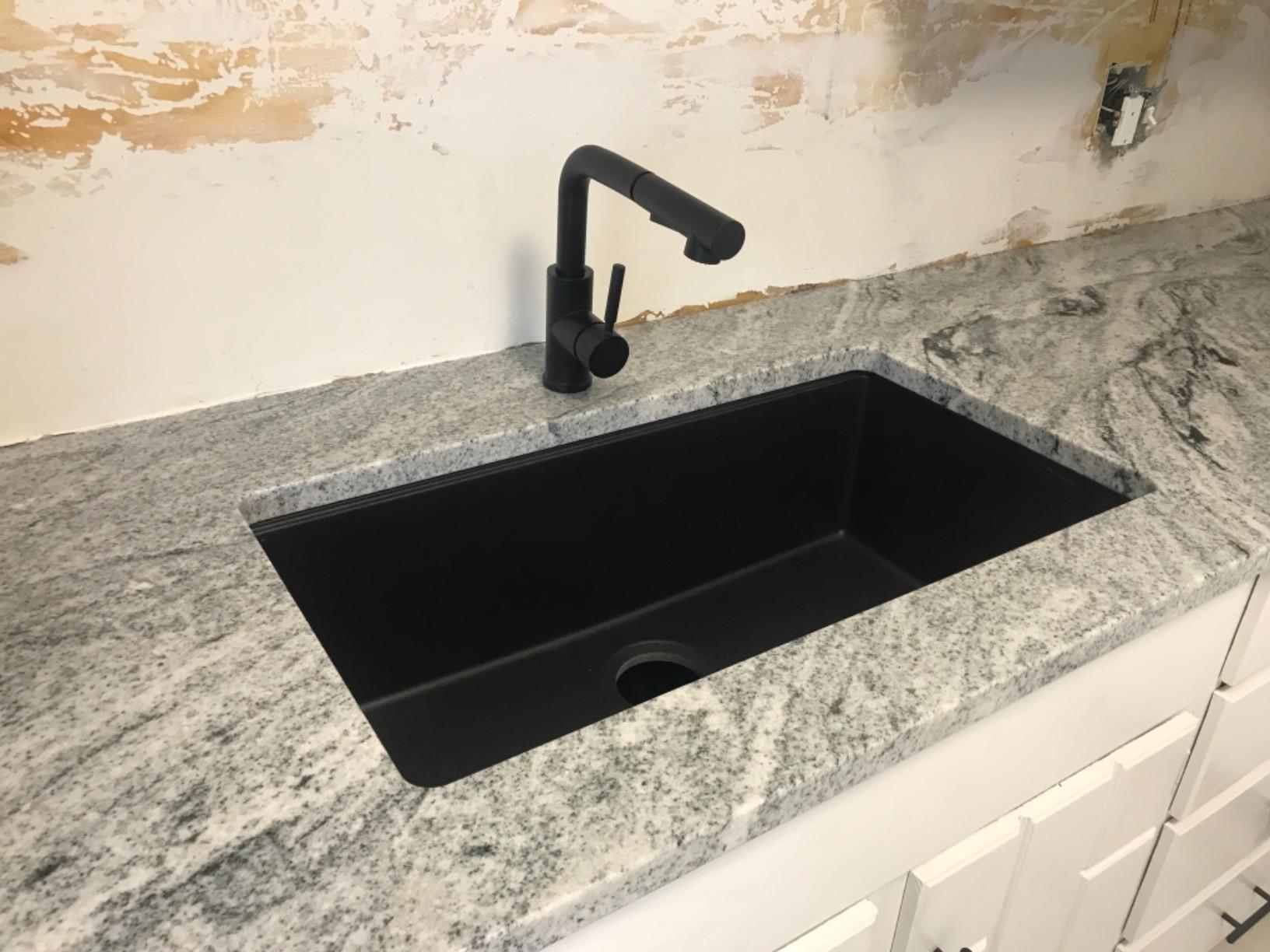 KRAUS Black Onyx 31 in Undermount Granite Kitchen Sink KGU-413B customer photo 1