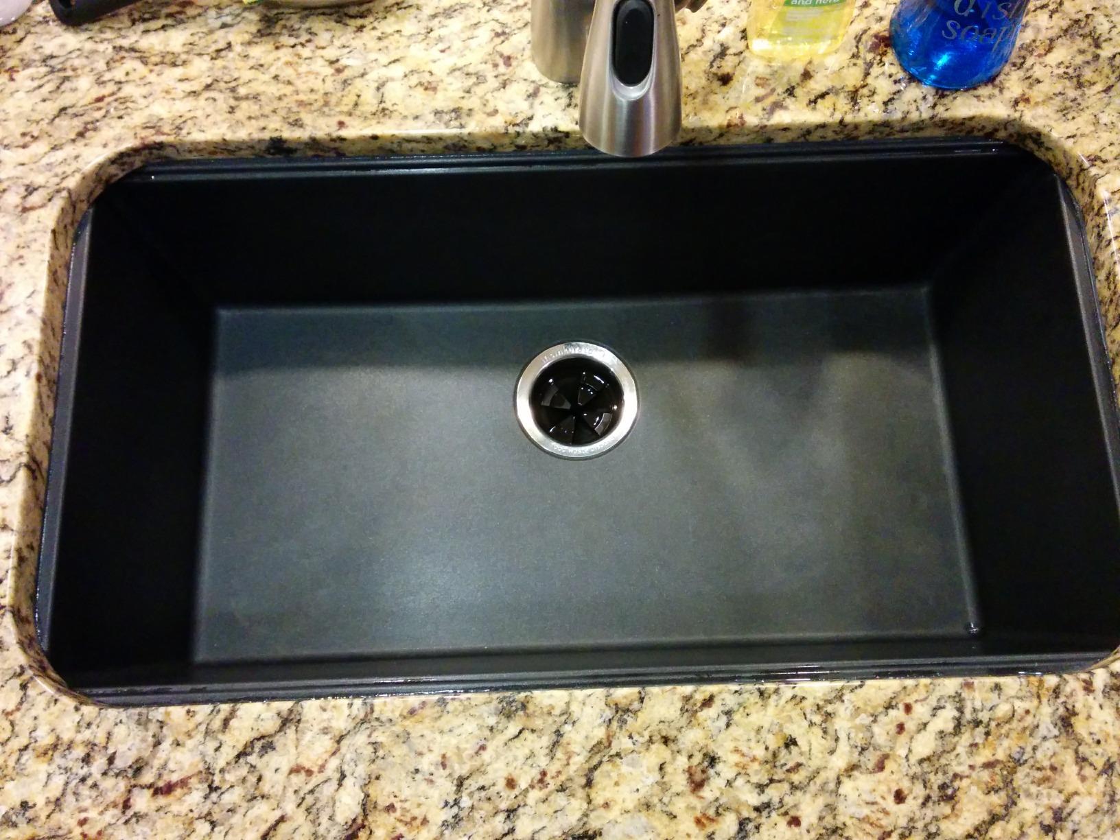 KRAUS Black Onyx 31 in Undermount Granite Kitchen Sink KGU-413B customer photo 2