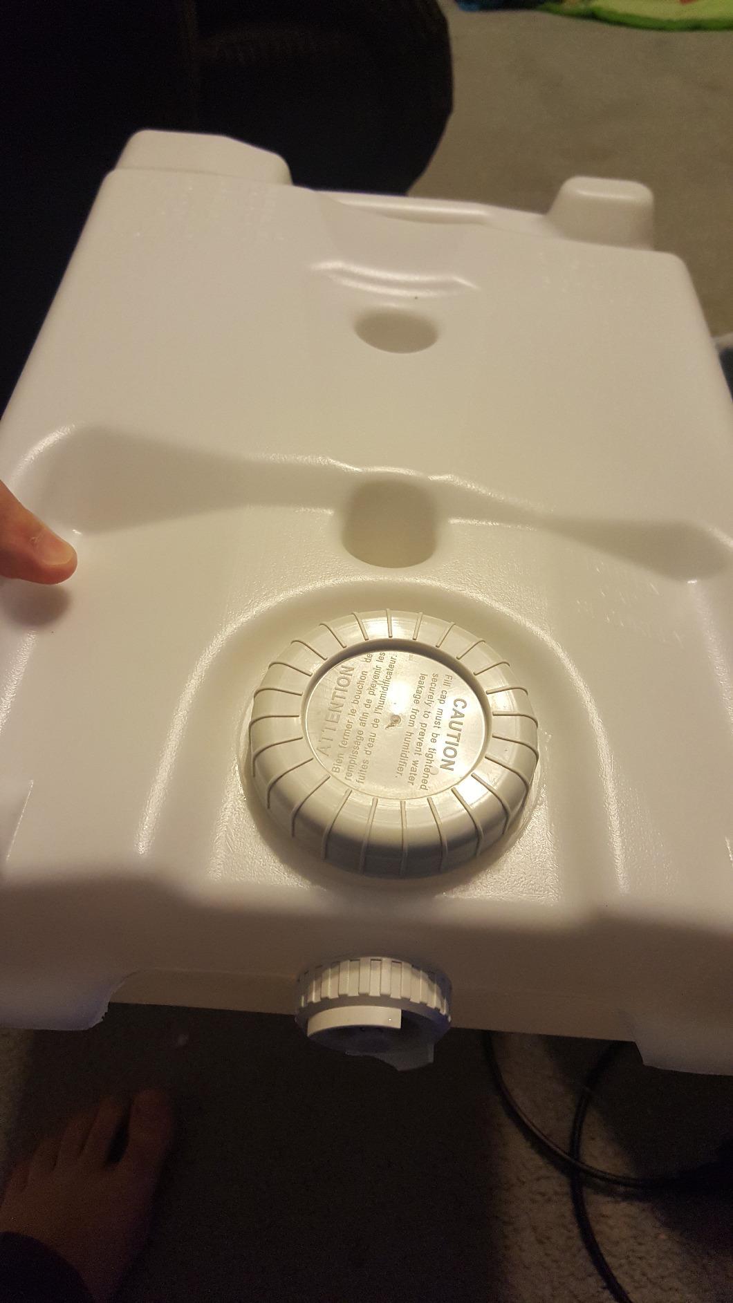 AIRCARE Valiant Digital Whole-House Console-Style Evaporative Humidifier (Honey Oak) customer photo 1