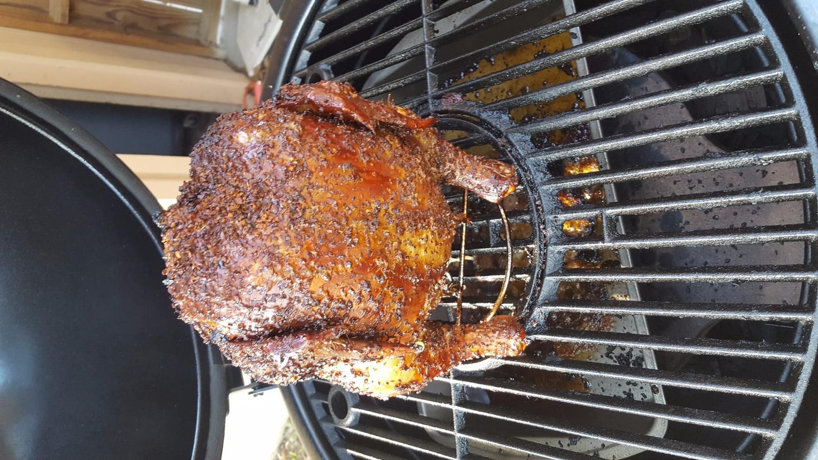 Char-Griller AKORN Kamado Charcoal Grill and Smoker, 445 Square Inches, Graphite customer photo 1