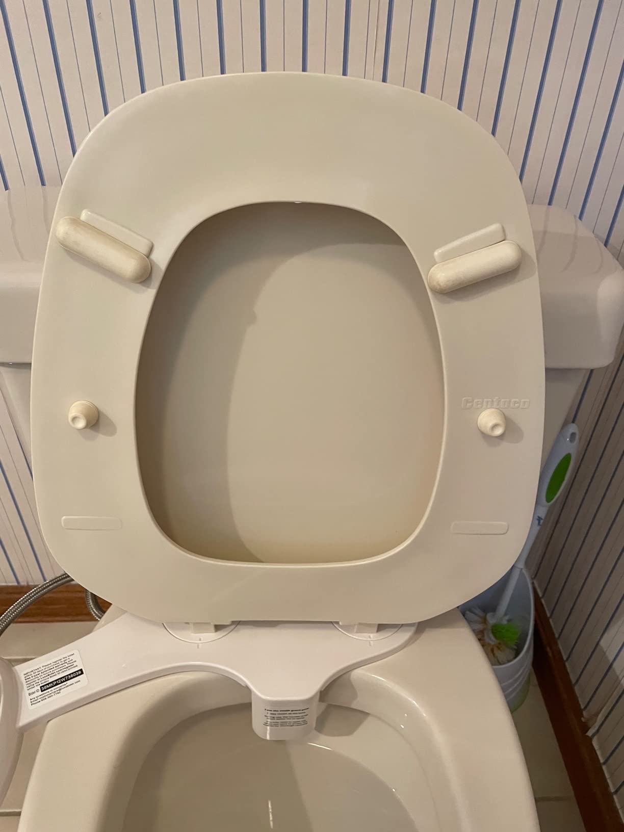 LUXE Bidet NEO 120 - Bidet Attachment for Toilet Seat, White | Non-Electric, Single Nozzle, Self-Cleaning, Adjustable Water Pressure, Rear Wash customer photo 2