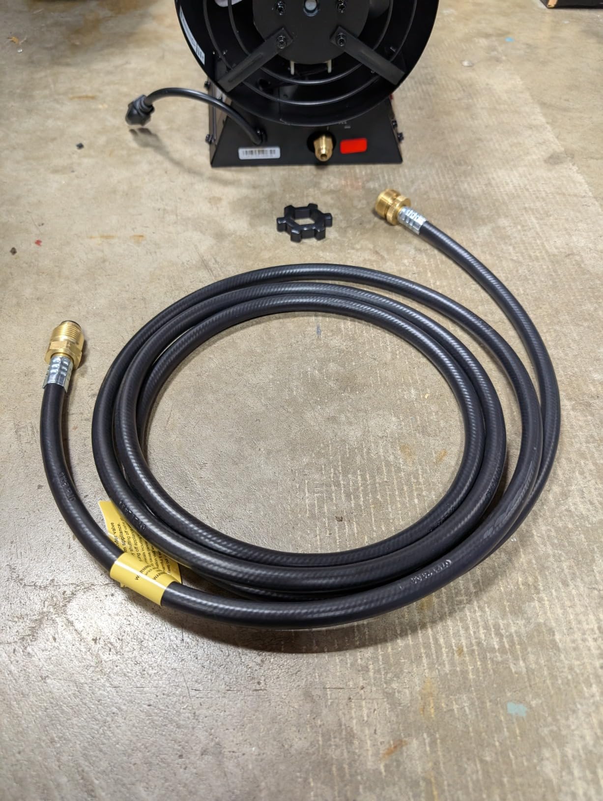 Mr. Heater 60,000 BTU Quiet Burner Technology Forced Air Propane Heater customer photo 1