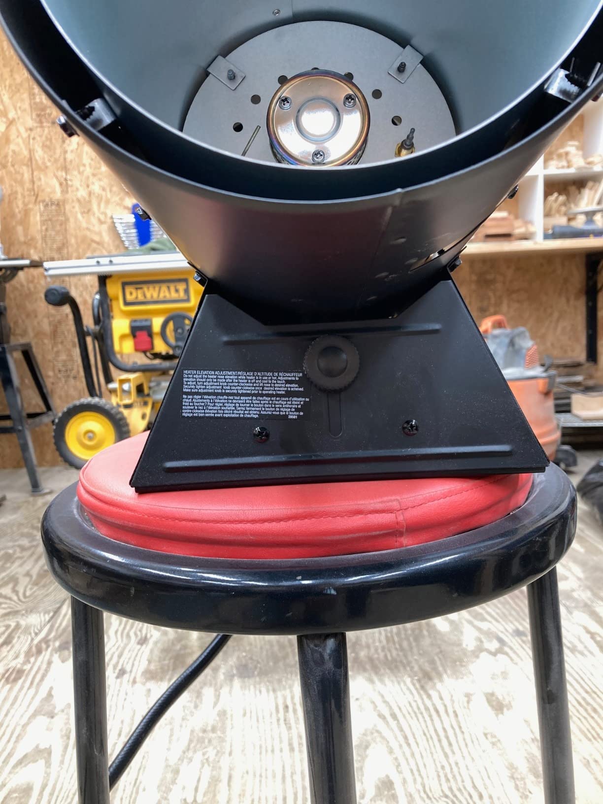 Mr. Heater 60,000 BTU Quiet Burner Technology Forced Air Propane Heater customer photo 2