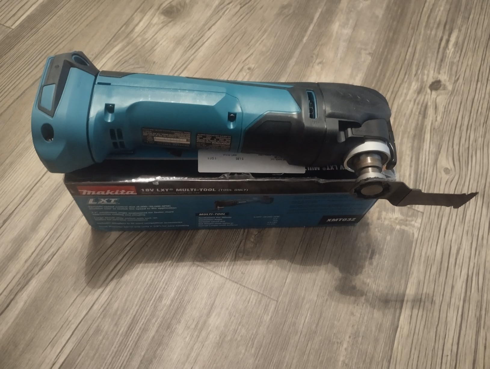 Makita XMT03Z 18V LXT Lithium-Ion Cordless Multi-Tool, Tool Only customer photo 1