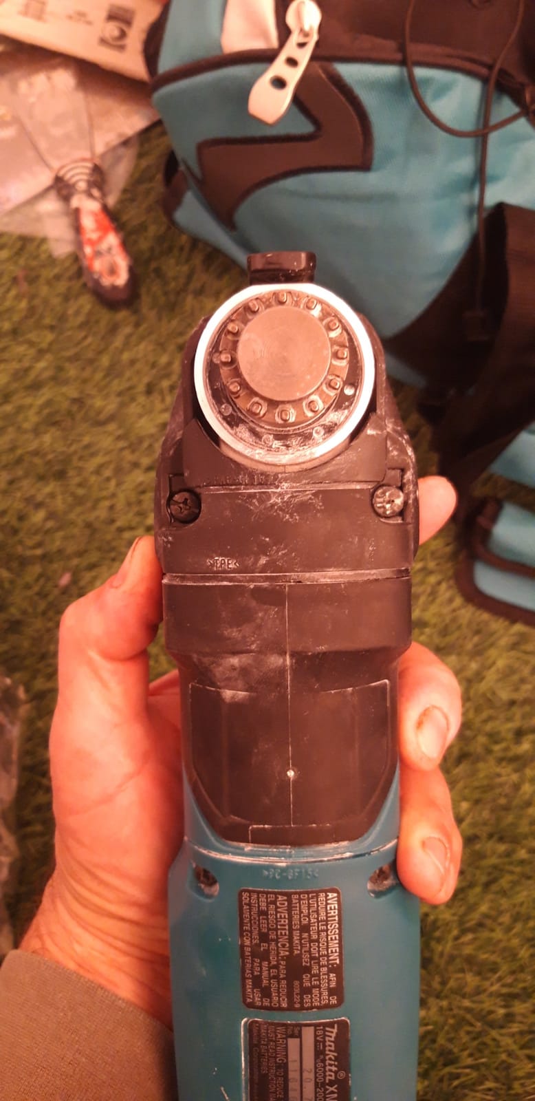 Makita XMT03Z 18V LXT Lithium-Ion Cordless Multi-Tool, Tool Only customer photo 2