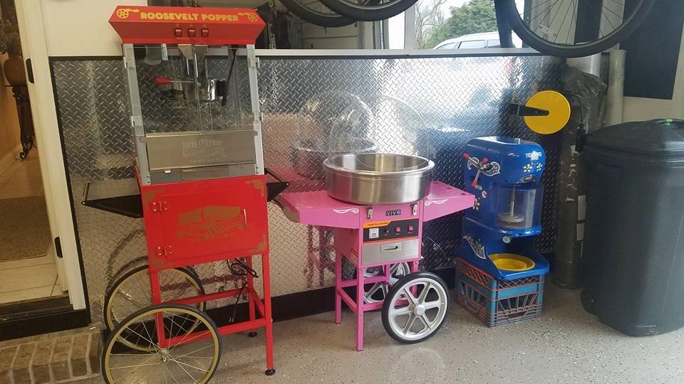 VIVO Pink 1030W Electric Cotton Candy Machine Cart, CANDY-V002 - Mobile Rolling Candy Floss Maker with 20 in Stainless Steel Bowl Sugar Scoop and Drawer, Easy Home or Commercial Use customer photo 2