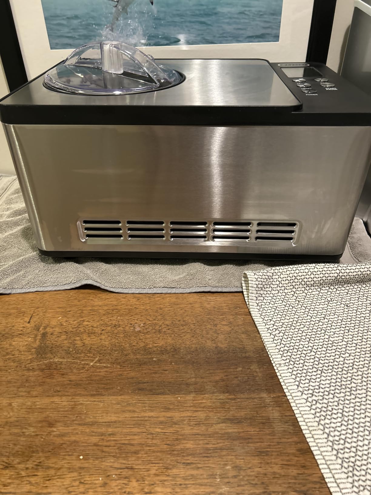 Whynter Ice Cream Maker 2.1 Qt Automatic, Built-In Compressor, ICM-200LS | Built In Compressor, No Pre Freezing Needed, LCD Display and Timer customer photo 2