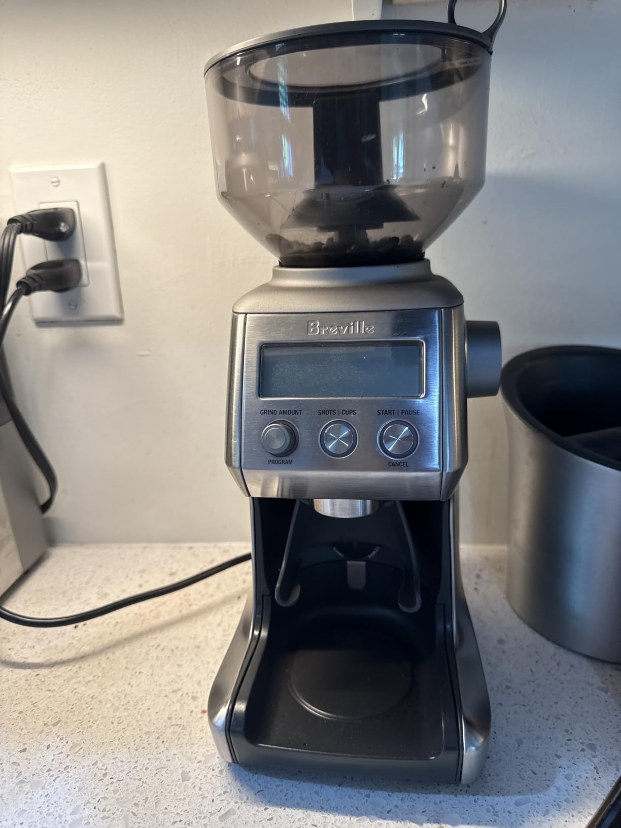 Breville BCG820BSS Smart Grinder Pro, Brushed Stainless Steel | 60 Grind Settings Conical Burr Grinder for Espresso, Drip, French Press customer photo 1