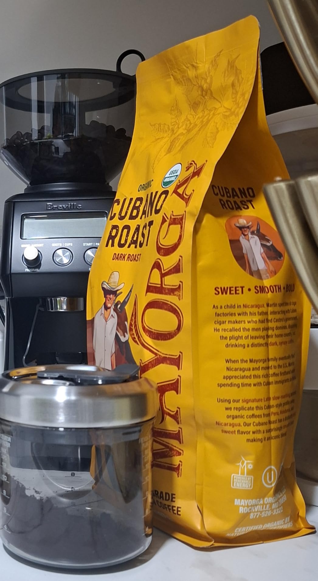 Breville BCG820BSS Smart Grinder Pro, Brushed Stainless Steel | 60 Grind Settings Conical Burr Grinder for Espresso, Drip, French Press customer photo 2