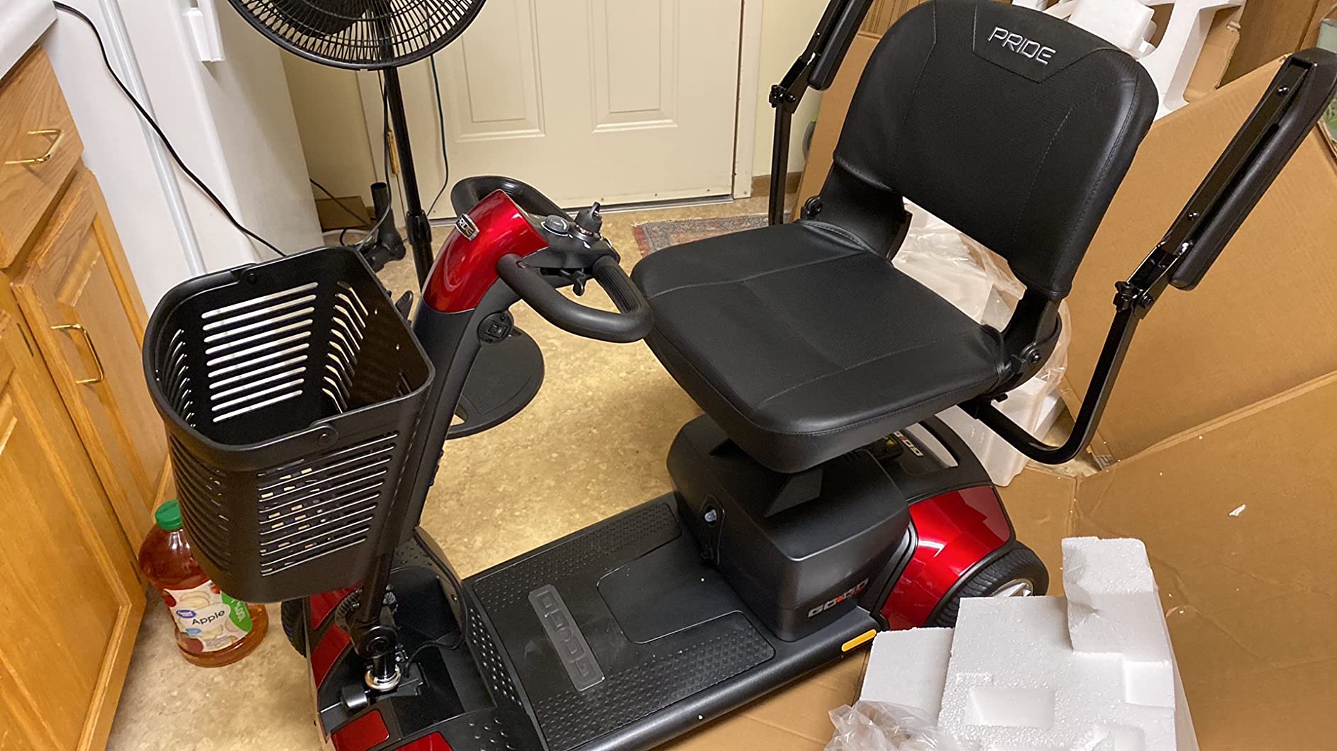 Pride Mobility S74 Go-Go Sport 4-Wheel Electric Mobility Scooter for Adults with Free Challenger Mobility Accessory customer photo 1