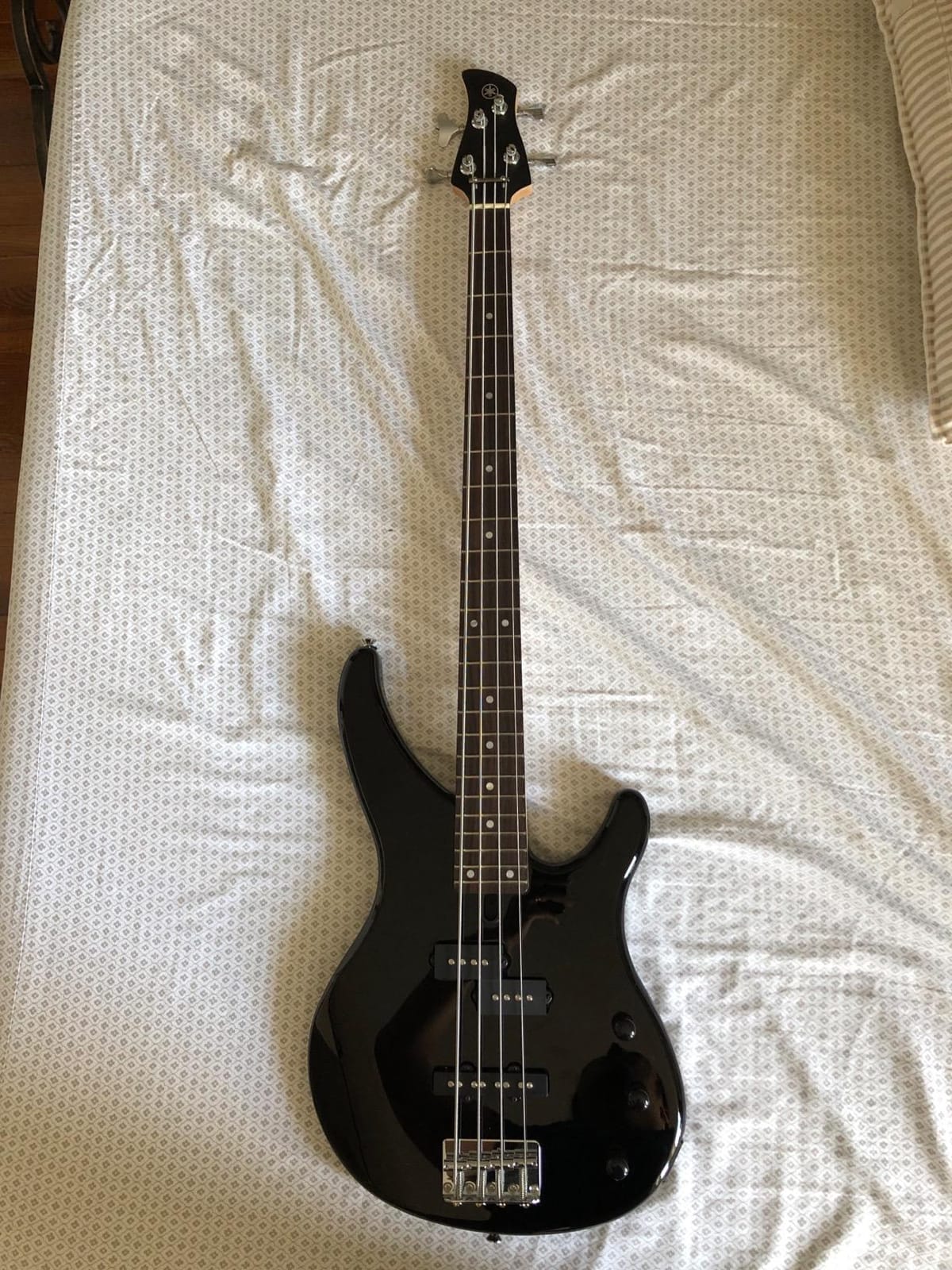 Yamaha TRBX174EW TBL 4-String Electric Bass Guitar with Exotic Wood Top customer photo 2