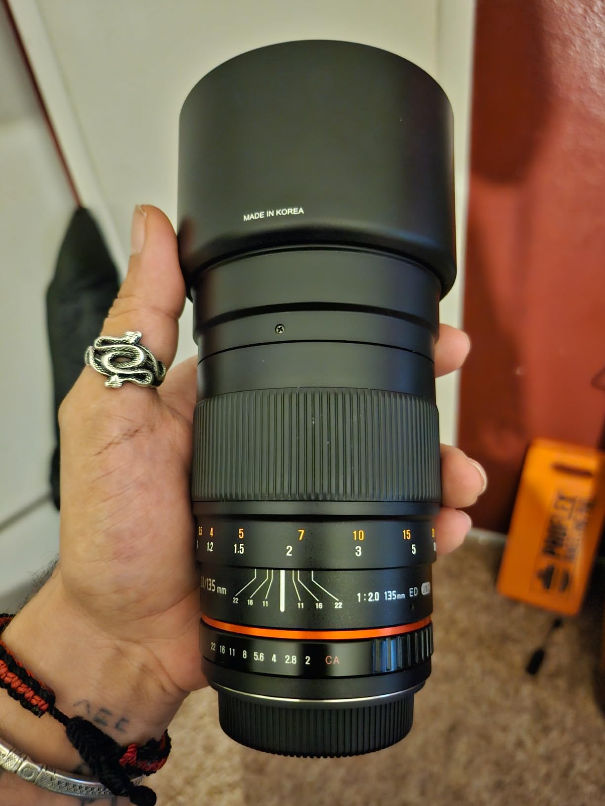 Rokinon 135mm F2.0 ED UMC Telephoto Lens for Canon Digital SLR Cameras customer photo 1