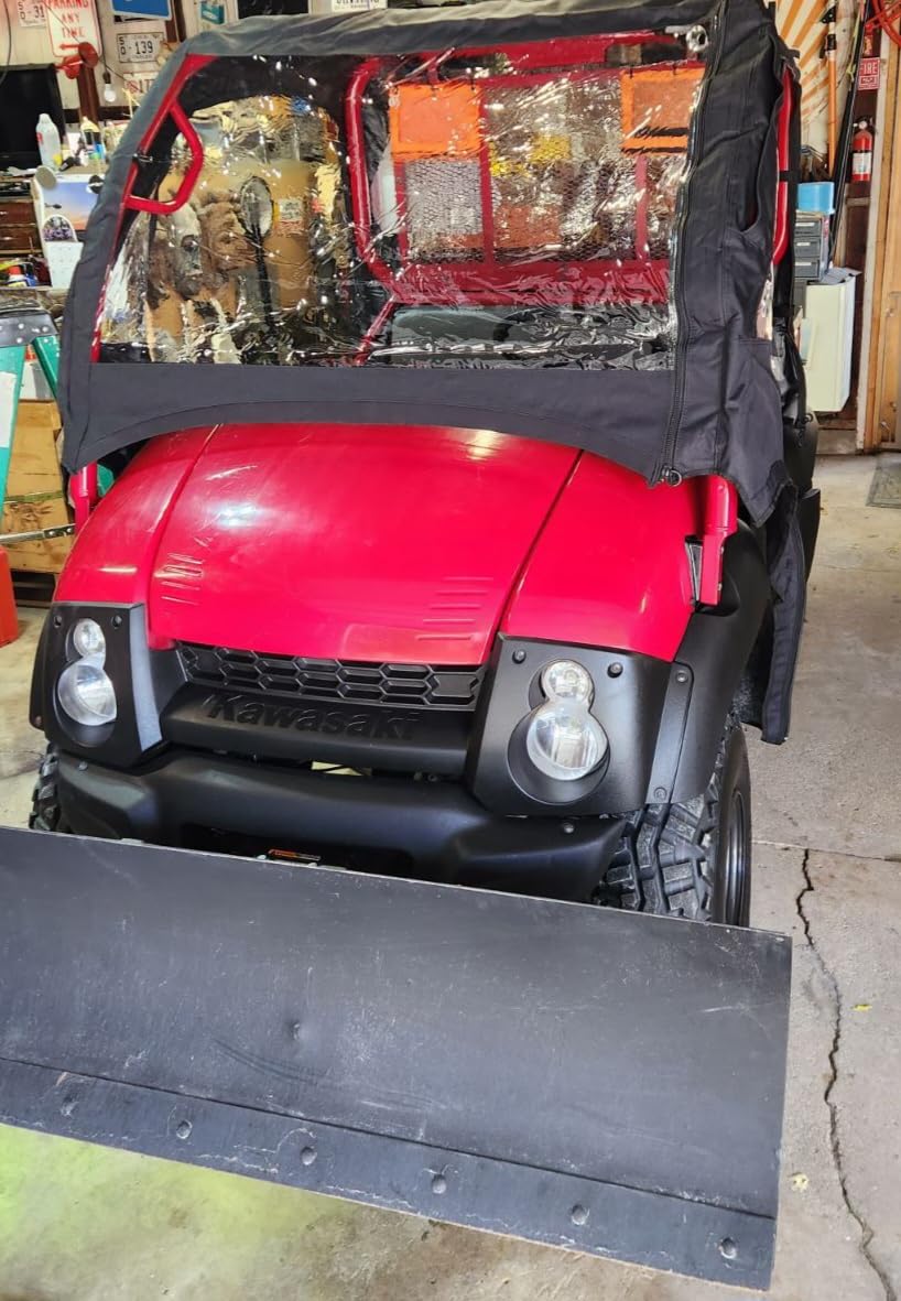 Classic Accessories QuadGear UTV Cab Enclosure, Fits Kawasaki Mule 600, 610, 610 4x4, 610 4x4 XC (2015 Models and Older), Black customer photo 2