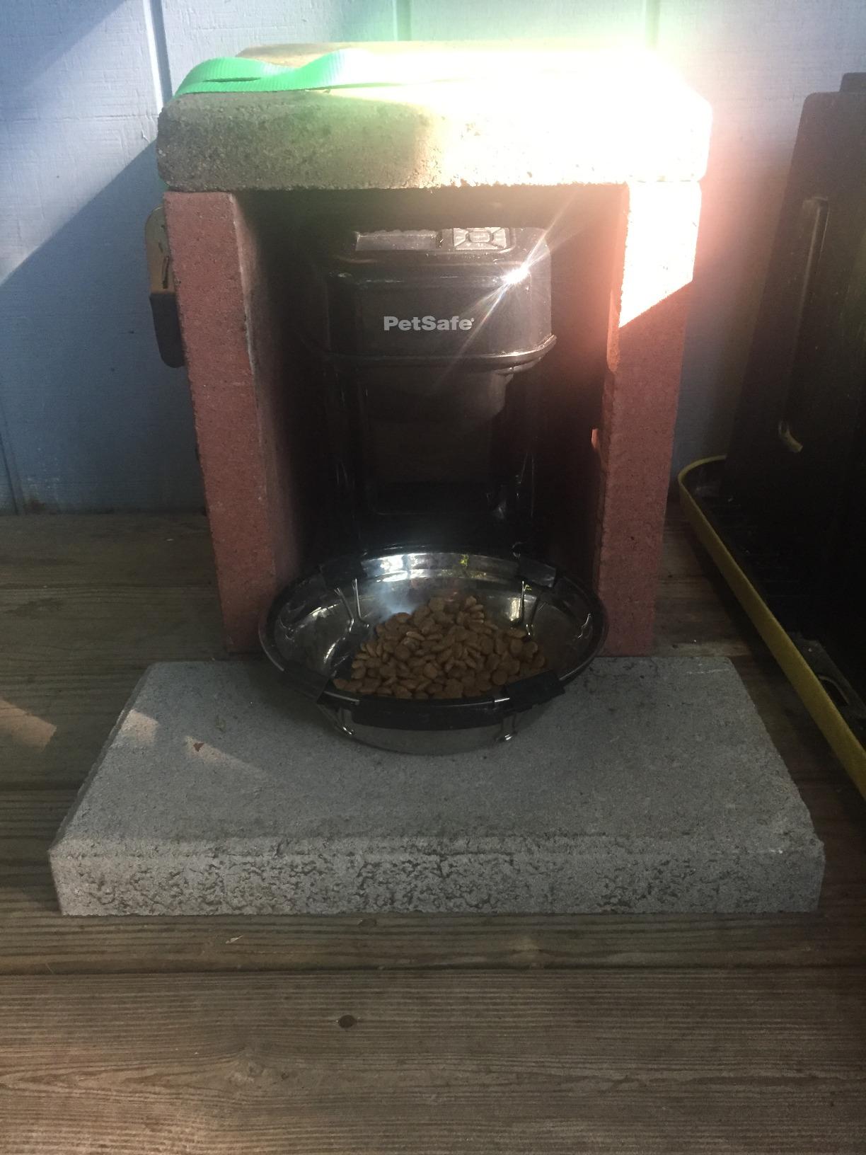 PetSafe Healthy Pet Simply Feed Auto Feeder, Programmable, Holds 24 Cups | Schedules up to 12 Meals/Day, Portions 1/8 to 4 Cups, Slow Release for Fast Eaters customer photo 1