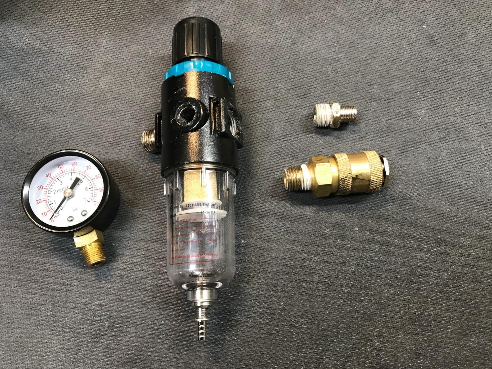 Master Airbrush Model TC-40T Air Brush Compressor Kit - Cool Runner | Professional Single-Piston Airbrush Compressor, 3-Liter Air Tank, Regulator, Gauge, Water Trap Filter, 2 Holders & Air Hose customer photo 1