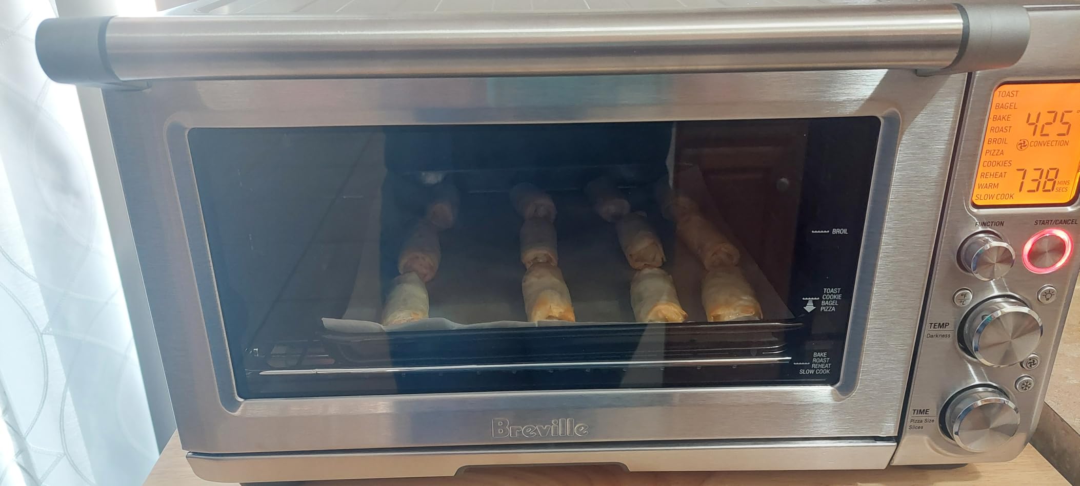 Breville BOV845BSS Smart Oven Pro, Brushed Stainless Steel | Feast boldly with countertop oven and toaster's 10 cooking functions | Convection setting reduces cook time by up to 30% customer photo 2