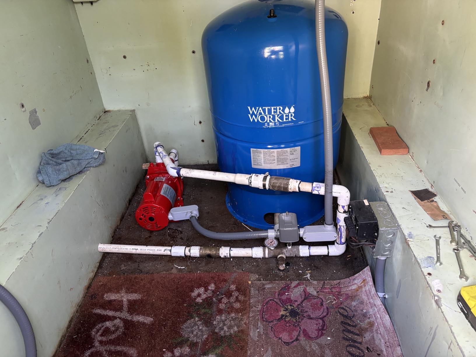 Red Lion RJS-100-PREM 115/230V, 1 HP, 23 GPM, Shallow Well Jet Pump | Cast iron, For wells down to 25', Enhanced starting power for dependable water flow to large homes and farms, 602208 customer photo 1