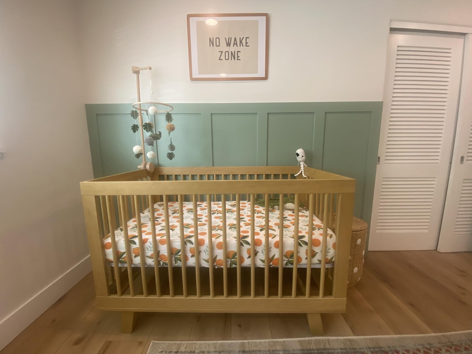 Babyletto Hudson 3-in-1 Convertible Baby Crib, Washed Natural | GREENGUARD Gold Certified Wooden Crib - Converts to Toddler Bed & Daybed - 4 Adjustable Mattress Heights - Easy to Assemble customer photo 2