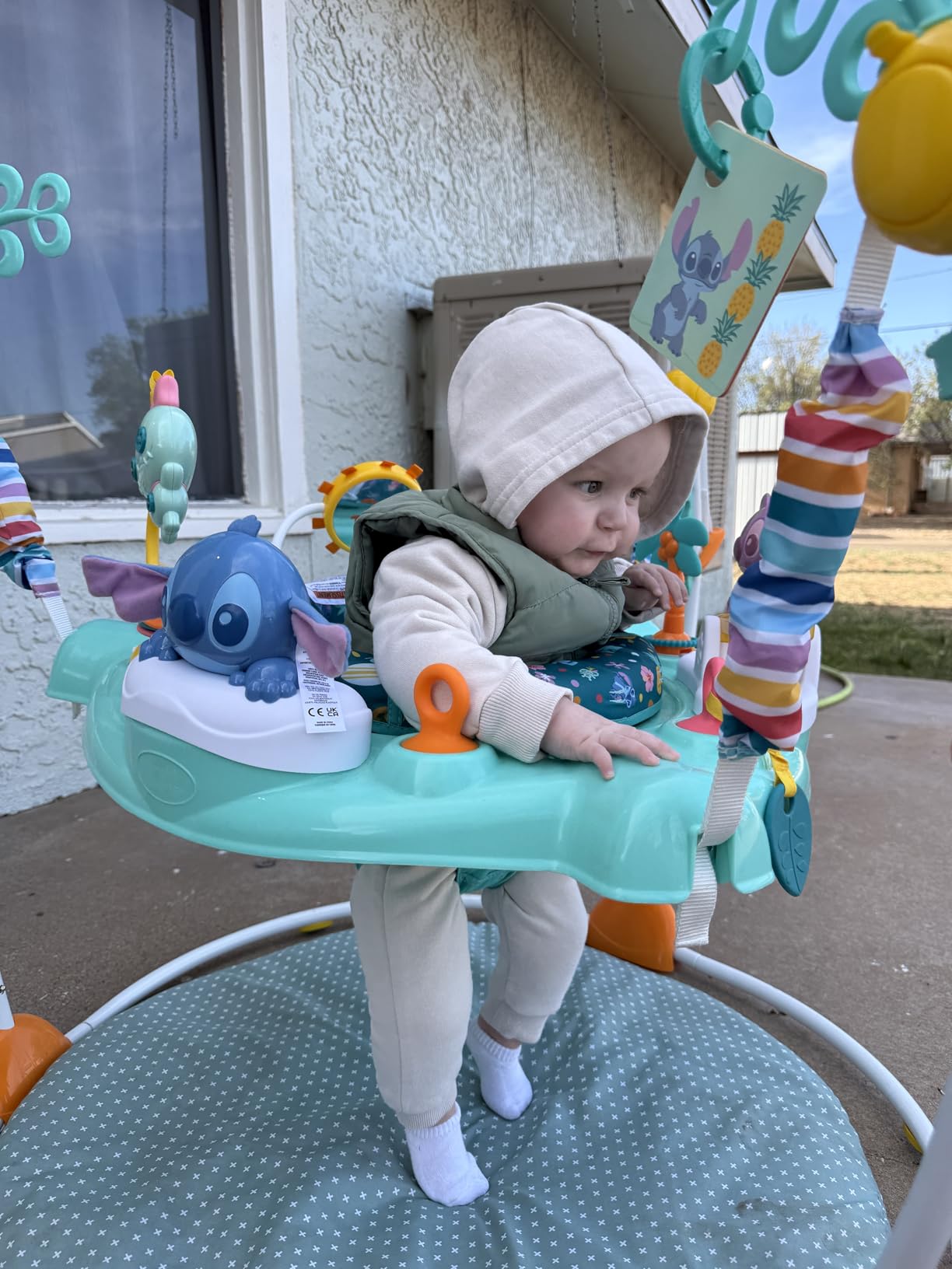 Bright Starts Disney Baby Finding Nemo Sea of Activities Baby Activity Center Jumper with Interactive Toys, Lights, Songs & Sounds, 6-12 Months customer photo 1