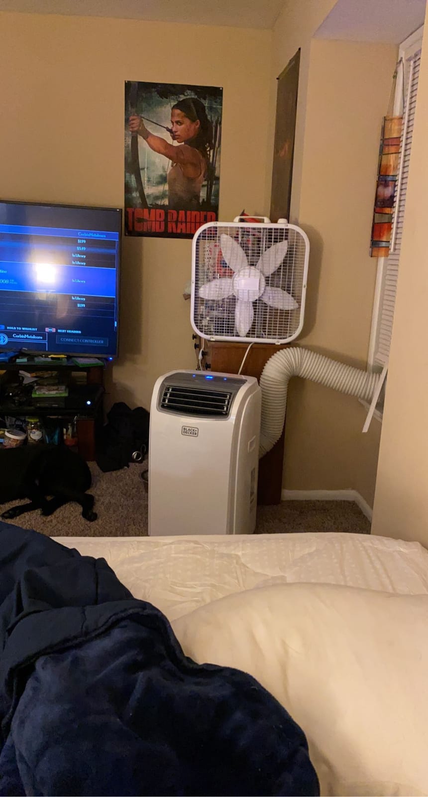 BLACK+DECKER Smart Portable Air Conditioner, 12,000 BTU (8,350 BTU SACC) for Rooms up to 550 Sq. Ft., Smart Portable AC with Follow Me Remote and Window Kit, BPACT12WT, White customer photo 2